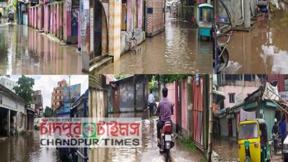 Waterlogging In Chandpur Town