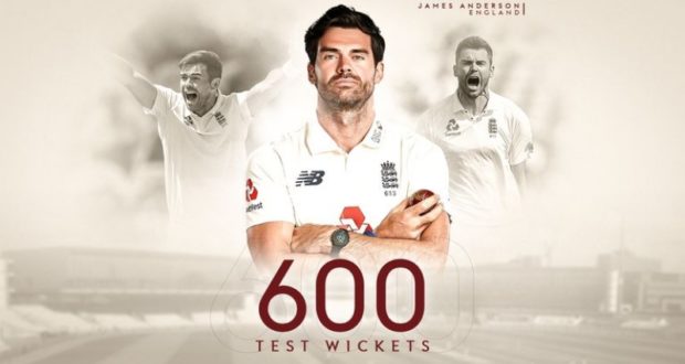 Anderson In 600 Test Wicket Club