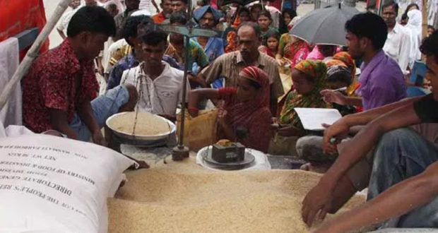 In Chandpur rice sold in open market