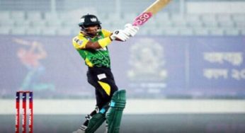 Shanto scored his first century in Bangabandhu T20 Cup