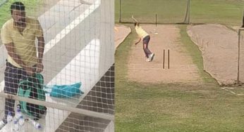 Mashrafe is in practice in Mirpur