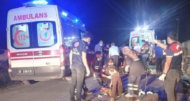 Turkey migrant bus crash