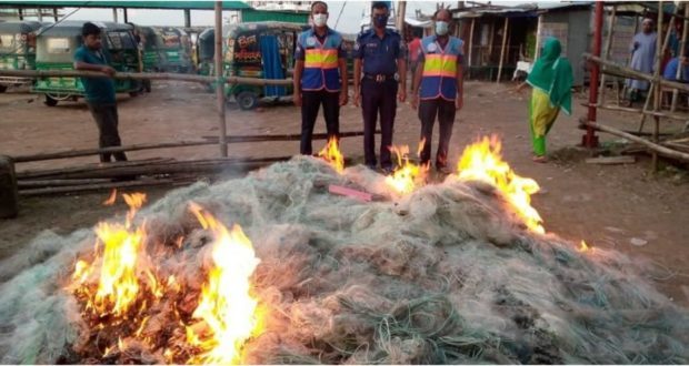 illegal current nets in Chandpur